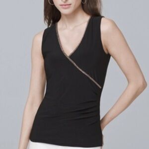 White House Black Market Tank Black Size S